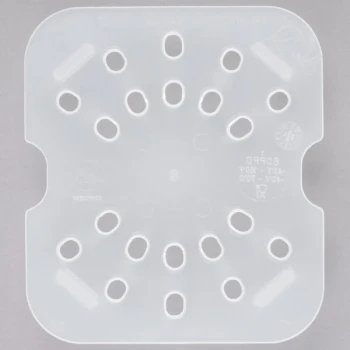 Cambro 60PPD190 1/6 Size Translucent Polypropylene Drain Tray