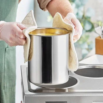 Thunder Group 3.5 Qt. Stainless Steel Bain Marie Pot SLBM003