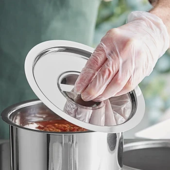 Choice 4.25 Qt. Stainless Steel Bain Marie Cover