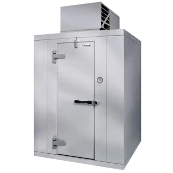Kolpak P7-1206-FT Polar Pak 12' x 6' x 7' Indoor Walk-In Freezer with Top Mounted Refrigeration