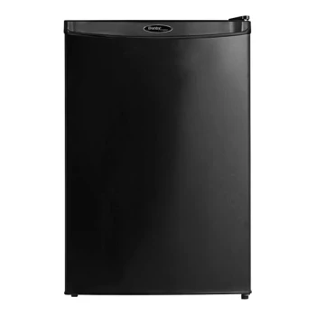 Danby DAR044A4BDD Designer 4.4 Cu. Ft. Black Solid Door Reach-In Refrigerator