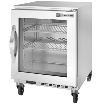 Beverage-Air UCF20HC-25-104 20" Low Profile Undercounter Freezer