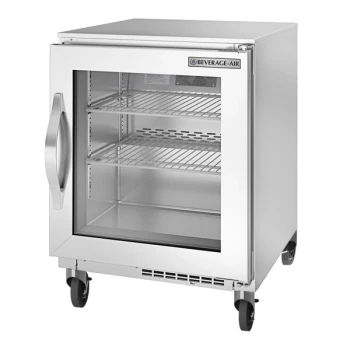 Beverage-Air UCF20HC-25-15-104 20" Low Profile Undercounter Freezer