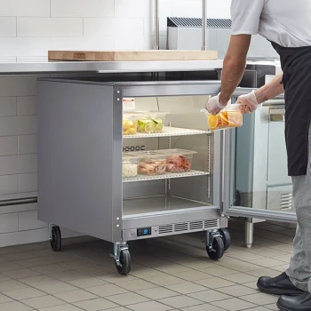 Beverage-Air UCF32AHC-24-25-ADA 32" Left-Hinged Glass Door Undercounter Freezer