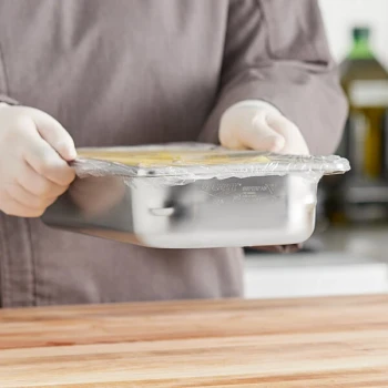 Vollrath 30322 Super Pan V® 1/3 Size 2 1/2" Deep Anti-Jam Stainless Steel Steam Table / Hotel Pan - 22 Gauge