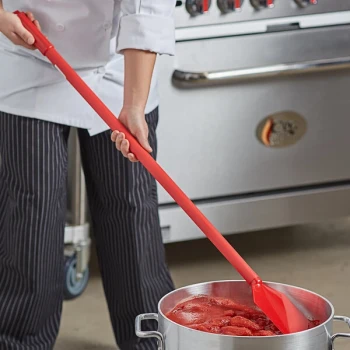 Carlisle 40352C05 Sparta 40" Red Paddle with Nylon Blade and Polypropylene Handle