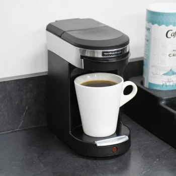 Hamilton Beach HDC200S Stainless Steel Single Serving Pod Coffee Maker - 120V, 500W