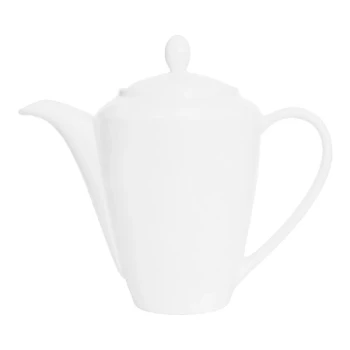 Steelite Performance Simplicity 30 oz. Madison Coffee Pot with Lid - 6/Case