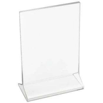 Cal-Mil 524 Classic Standard 5 1/2" x 8 1/2" Acrylic Displayette
