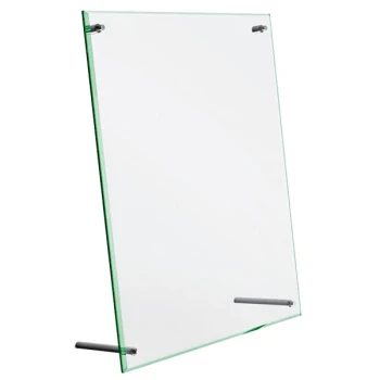Deflecto Superior Image 5" x 7" Beveled Edge Acrylic Sign Holder with Green Tinted Edges 799593