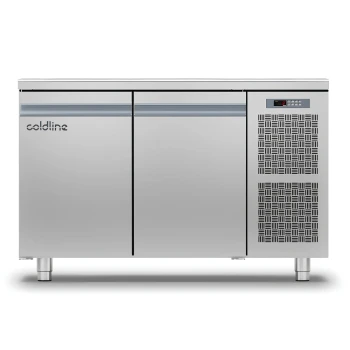 Coldline, Worktop Freezers, Stainless Steel, Silver, 2 Doors, 280 L Capacity, 850 W