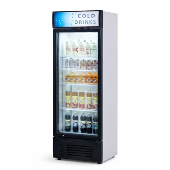 Cooltech Refrigeration, Beverage Cooler, 1 Door, Hinged Doors, 278L