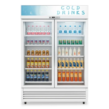 Cooltech Refrigeration, Beverage Cooler, 2 Doors, Hinged Door, 880L