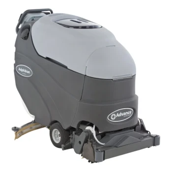 Advance Adphibian 56317010 Multi-Surface Extractor / Floor Scrubber with (4) 251 Ah Wet Batteries, Onboard Charger, and Brushes - 16 Gallon / 20 Gallon