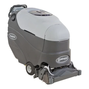 Advance AquaPLUS AXP 56317007 Carpet Extractor with (4) 255 Ah AGM Batteries, Onboard Charger, and Brushes - 16 Gallon / 20 Gallon