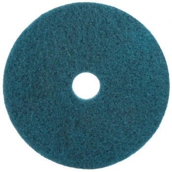 3M 5300 20" Blue Cleaning Floor Pad - 5/Case