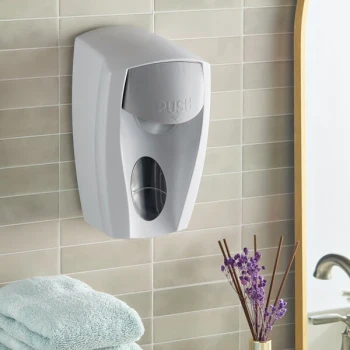 Kutol EZ Foam 9941GRA 1,000 mL Gray Manual Hand Soap / Sanitizer Dispenser