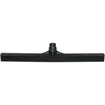 Carlisle Sparta 3656703 20" Black Single Blade Rubber Floor Squeegee with Plastic Frame