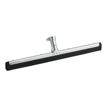 Carlisle Flo-Pac 36631800 18" Black Double Foam Rubber Floor Squeegee with Metal Frame