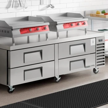 True TRCB-72-HC 72 3/8" Refrigerated Chef Base with 4 Drawers