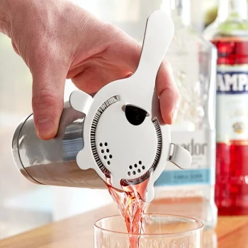 Acopa 4 Prong Silver Hawthorne Strainer