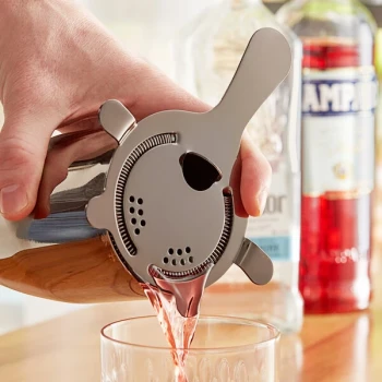 Acopa 4 Prong Black Hawthorne Strainer
