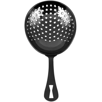Barfly® M37028BK 6 1/2" Gun Metal Black Julep Strainer