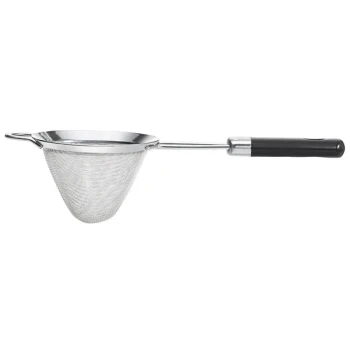 OXO SteeL® 8 1/2" x 3 1/4" Fine Mesh Strainer 3112000