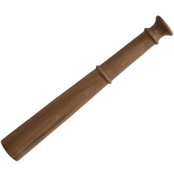 Crafthouse by Zwiesel Fortessa Signature 11 1/2" Walnut Wood Muddler with Flat Head CRFTHS.W.1129