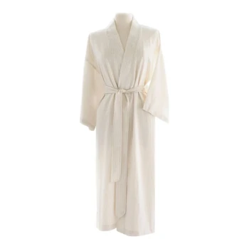 Telegraph Hill Stone Seersucker Double Layer Bath Robe DLR-S-STN-L - L