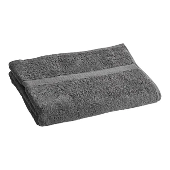 Oxford Imperiale 32" x 66" Charcoal Gray 100% Ringspun Cotton Pool Towel 18 lb. - 24/Case