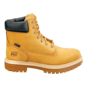 Timberland PRO 6" Direct Attach Men's Size 10.5 Wide Width Wheat Soft Toe Non-Slip Leather Boot STMA1V48