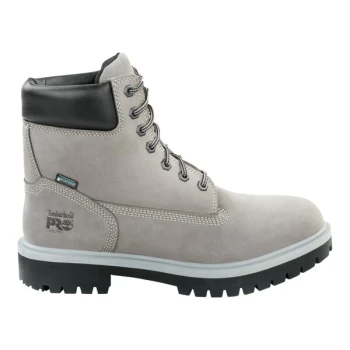 Timberland PRO 6" Direct Attach Men's Size 10.5 Medium Width Castlerock Gray Steel Toe Non-Slip Leather Boot STMA41QN