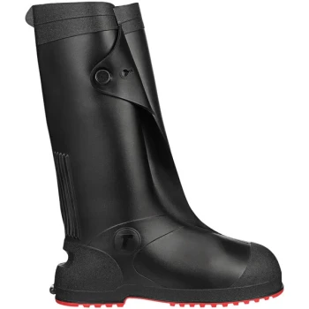 Tingley Workbrutes G2 17" Black / Red Waterproof Non-Slip Work Boot Overshoe Unisex Large 45851.LG