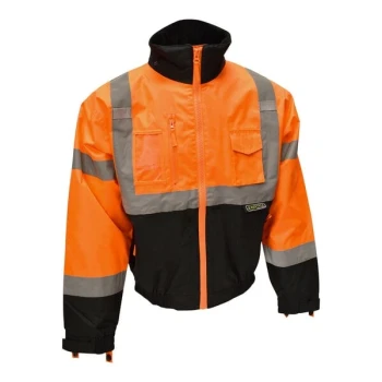 Cordova Reptyle Hi-Vis Orange Type R Class 3 3-in-1 Bomber Jacket with Detachable Hood - 2X