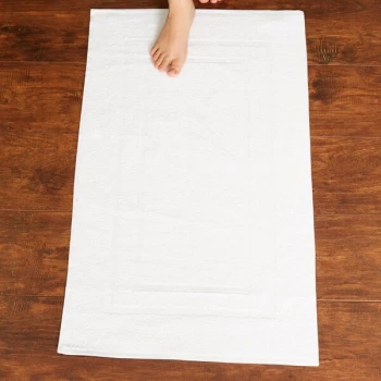 Oxford Gold Dobby 22" x 34" 86/14 Cotton / Poly Bath Mat 9 lb. - 60/Case