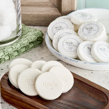Novo Essentials 0.42 oz. Hotel and Motel Wrapped Round Bath Soap - 1,000/Case