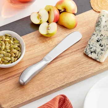 Acopa 6 3/4" Stainless Steel Soft Cheese Spreader