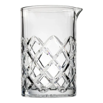 TableCraft Waverly Collection 20 oz. Diamond Cut Stirring / Mixing Glass