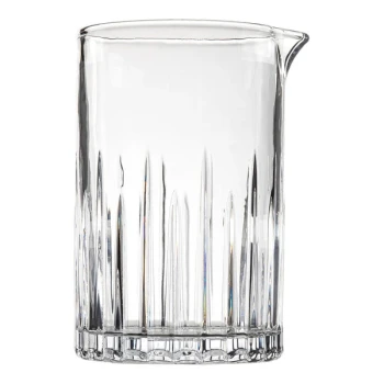 TableCraft Waverly Collection 20 oz. Vertical Cut Stirring / Mixing Glass