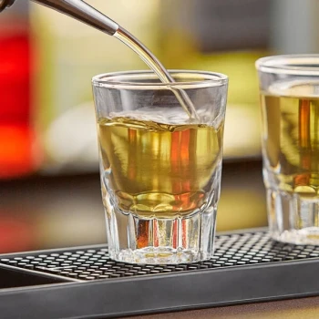 Acopa 2 oz. Fluted Shot Glass - 12/Pack