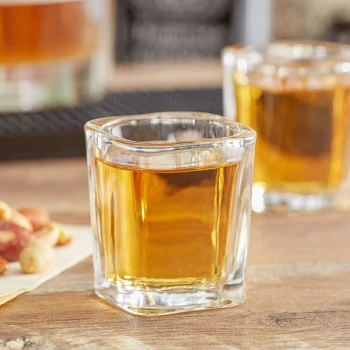 Acopa 2 oz. Square Shot Glass - 12/Pack