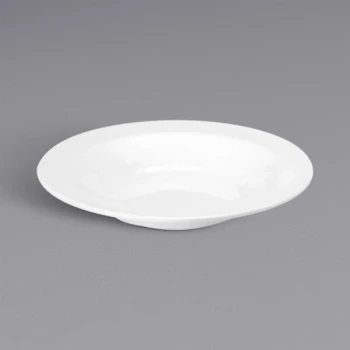 Oneida Gemini by 1880 Hospitality F1130000740 20 oz. White Bone China Soup Bowl - 24/Case