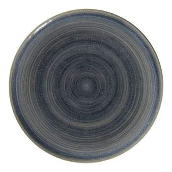 RAK Porcelain Rakstone Spot 10 5/8" Jade Porcelain Flat Coupe Plate - 12/Case
