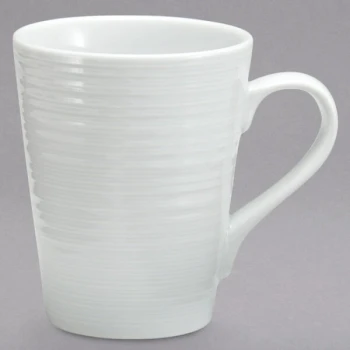 Sant' Andrea Botticelli by 1880 Hospitality R4570000563 13 oz. Bright White Porcelain Mug - 36/Case
