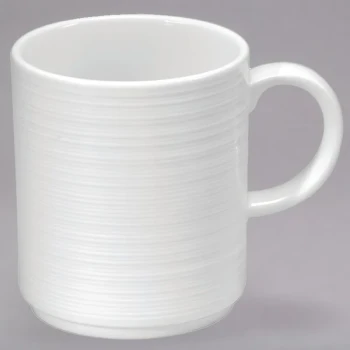 Sant' Andrea Botticelli by 1880 Hospitality R4570000572 12 oz. Bright White Porcelain Mug - 36/Case