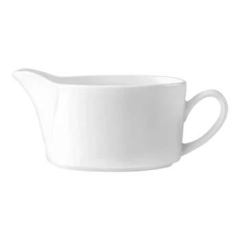 Steelite Distinction Monaco Vogue 12 oz. Sauce Boat - 6/Case