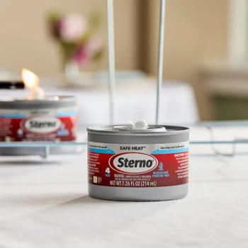 Sterno 10114 4 Hour Safe Heat Chafing Fuel with Power Pad - 24/Case