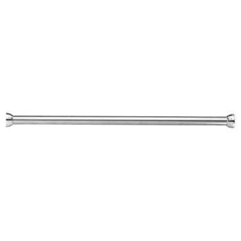 Bobrick B-207x36 36" Stainless Steel Satin-Finish Shower Curtain Rod with Concealed Mounting