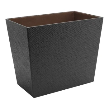 room360 Java 2.5 Qt. Brown Faux Pandan Recycling Wastebasket - 4/Pack